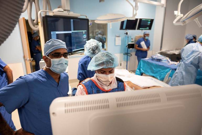 Jersey City Medical Center Performs Innovative Carotid Artery TAVR Procedure — Quicker Recovery, Less Risk